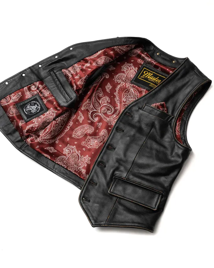 Gunslinger Leather Vest