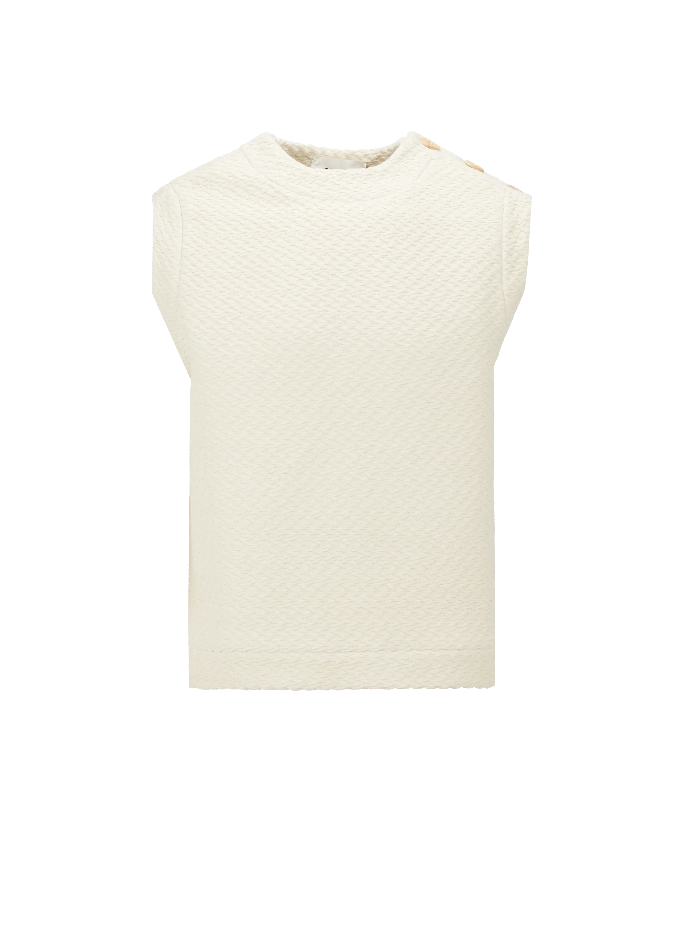 GUNTHER  Sleeveless top  - Beige