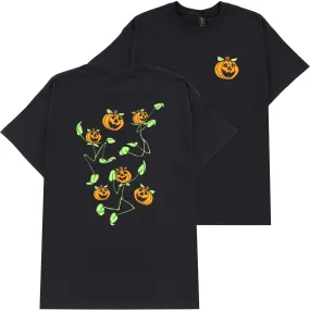 Halloween Stickers Skateboards Dancing Pumpkins T-Shirt