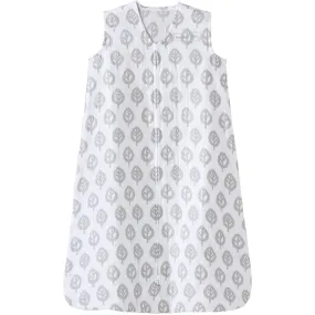 Halo Muslin SleepSack Wearable Blanket - grey circles