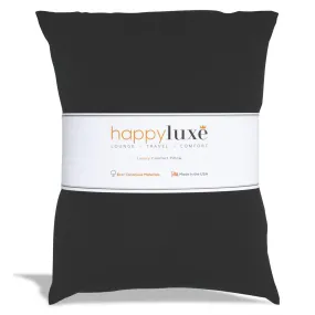 HappyLuxe The Odyssey Travel Pillow (Jet Black)