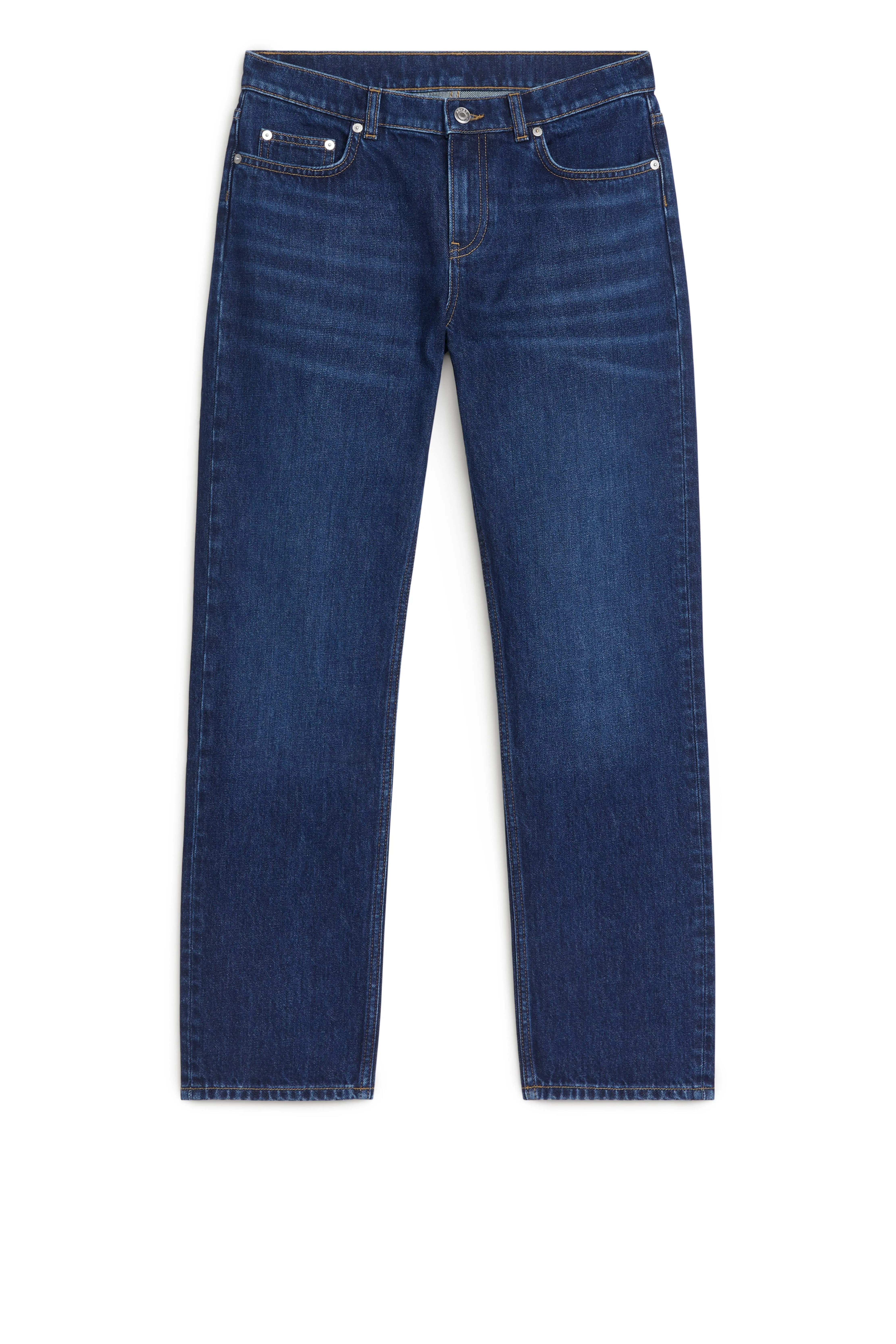 HAZEL Low Straight Jeans - Low waist - Vintage Blue - Ladies | H&M GB