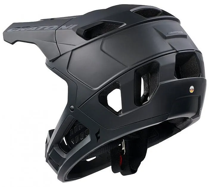 helmet Cratoni Interceptor 2.0 - Black Matt