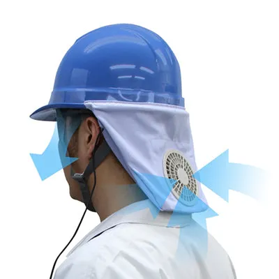 Helmet Fan Attachment w/ Lithium Ion Battery (Half Brim/No Brim)