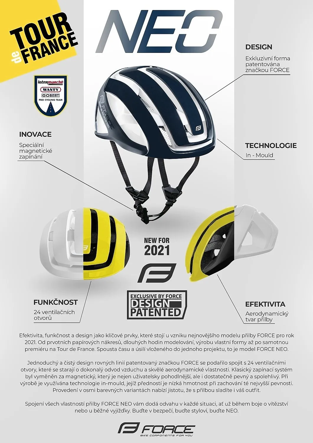 helmet FORCE Neo - White