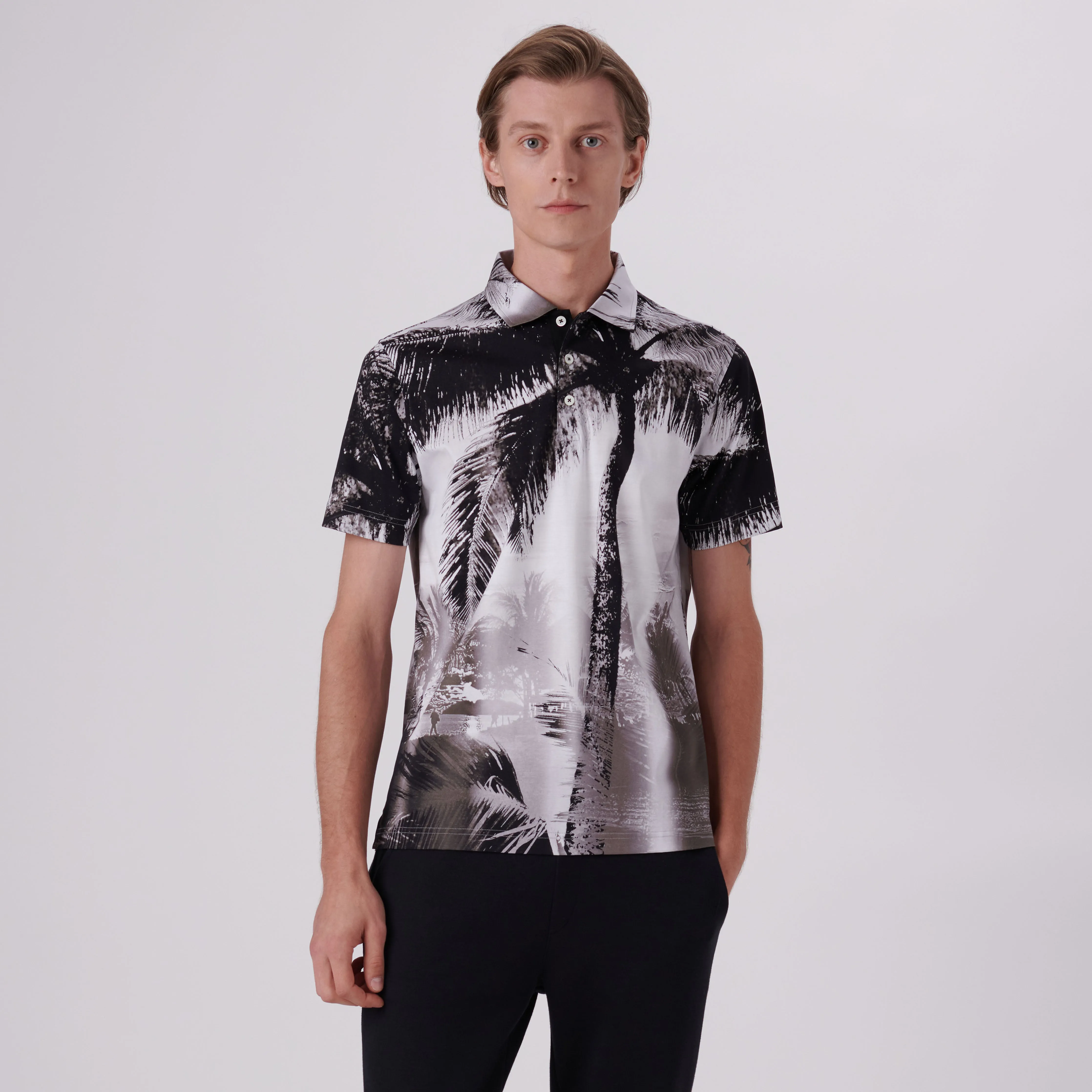 Hendrix Palm Tree Polo Shirt