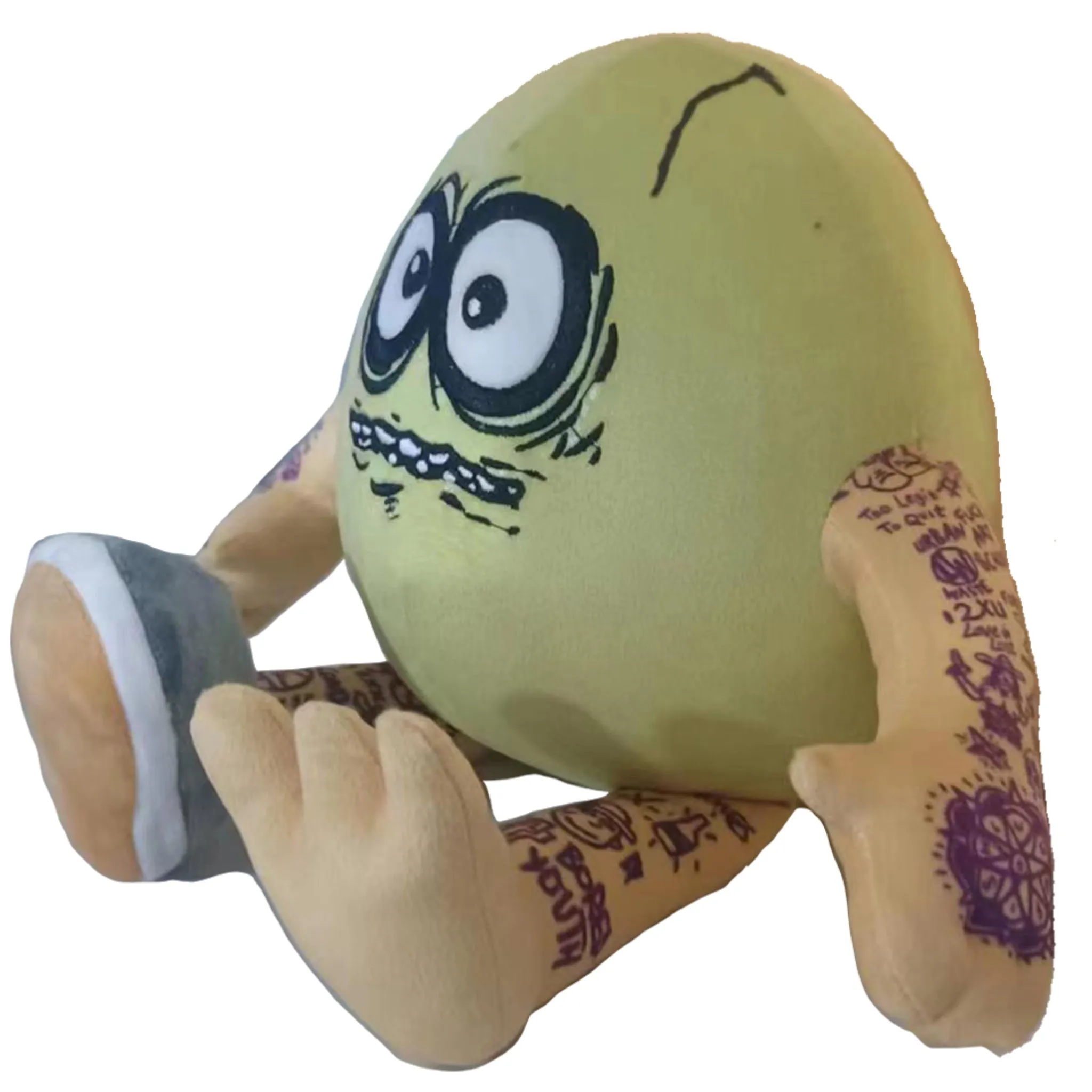 HEROIN SKATEBOARDS CRAIG SCOTT ROTTEN EGG PLUSHY TOY