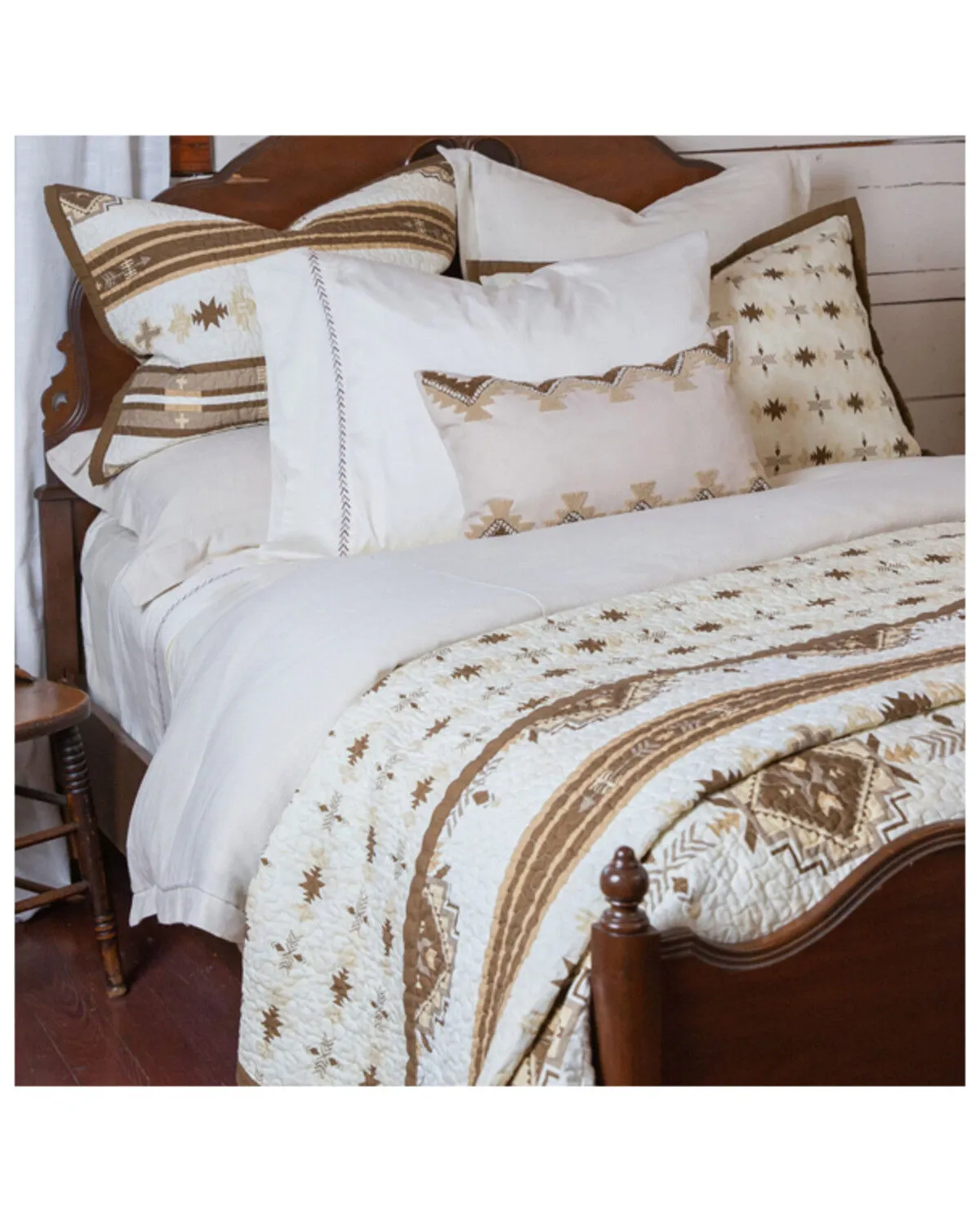 HiEnd Accents Dakota Reversible 3-Piece King Quilt Set