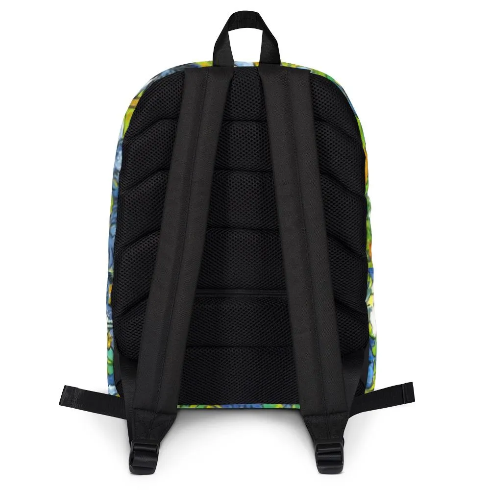 Irises Water-Resistant Backpack