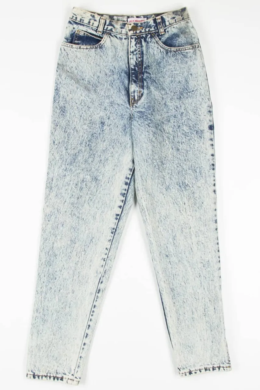 Jack MulQueen Acid Washed Denim Jeans 674 (sz. 7/8)