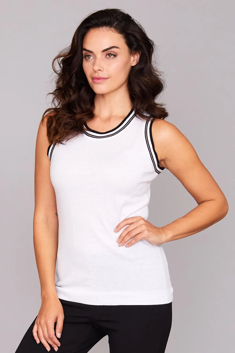 Jet-Setter Sleeveless Top: FINAL SALE