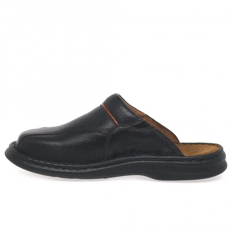 Josef Seibel Klaus Classic Leather Mens Mules