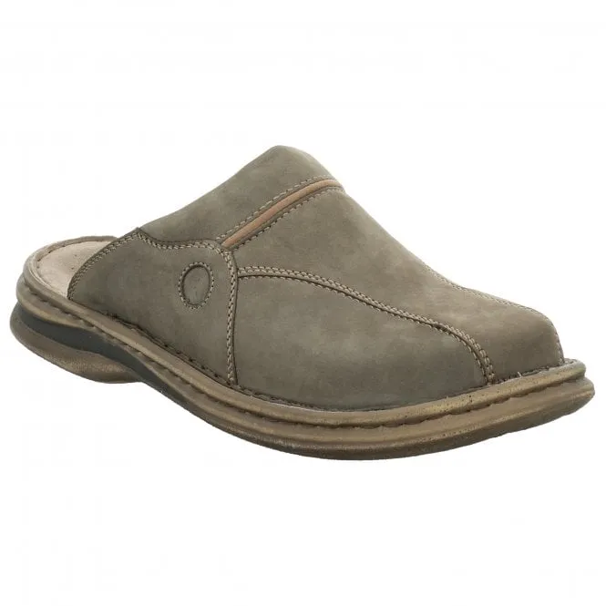 JOSEF SEIBEL  Mens Klaus Asphalt Combi Nubuck Mules 10999 751 781