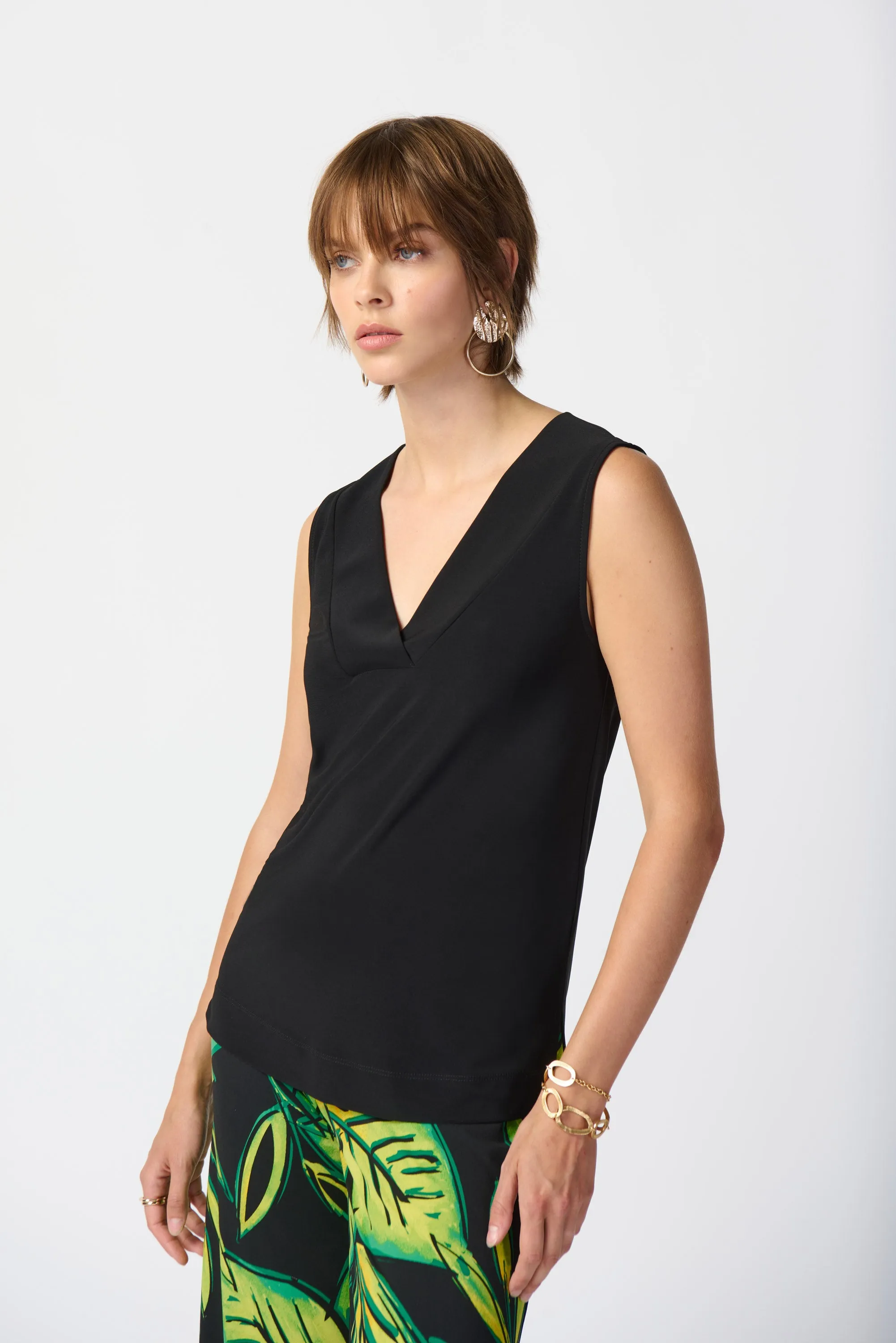 Joseph Ribkoff Silky Knit Sleeveless Top