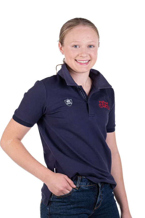 Junior Fitted Polo - EK10 Navy