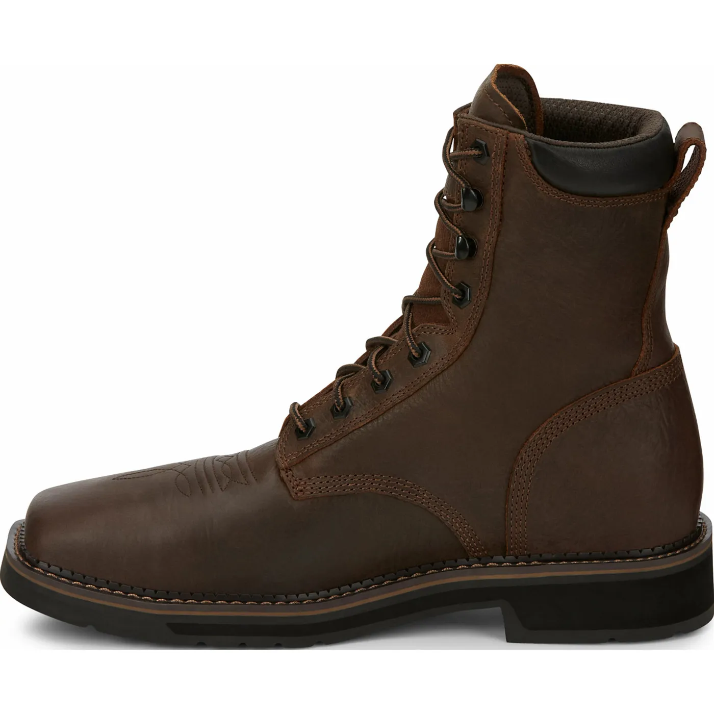 Justin Work Stampede Men's Composite Toe Waterproof Western Work Boot