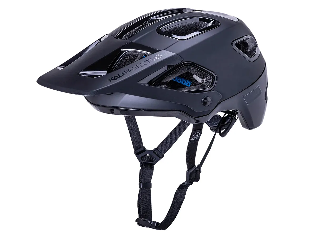 Kali Cascade MTB Helmet - Matt Black-Gloss Black - 2022