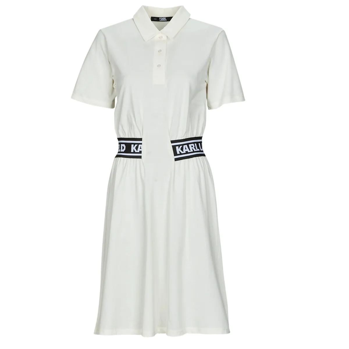 Karl Lagerfeld PIQUE POLO DRESS