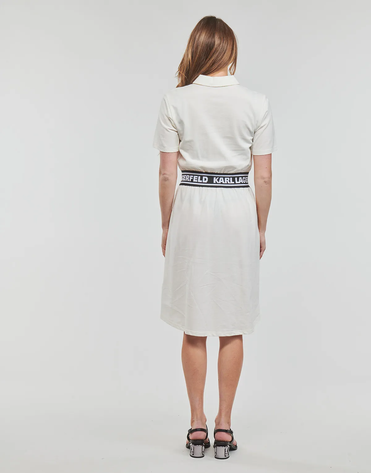 Karl Lagerfeld PIQUE POLO DRESS