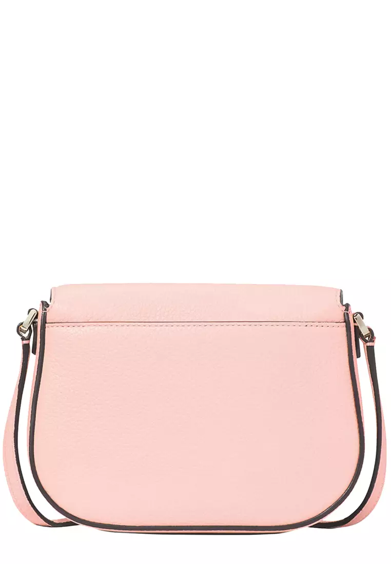 Kate Spade Kate Spade Leila Mini Flap Crossbody Bag in Tea Rose WLR00396