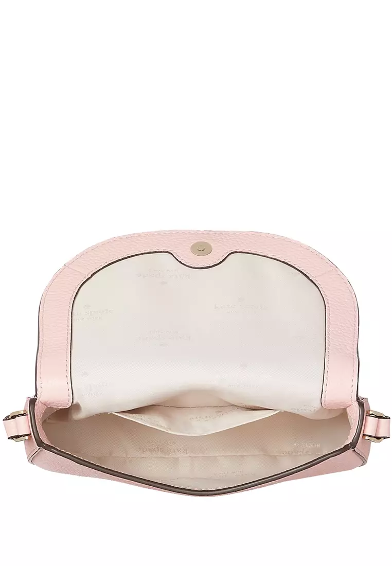 Kate Spade Kate Spade Leila Mini Flap Crossbody Bag in Tea Rose WLR00396