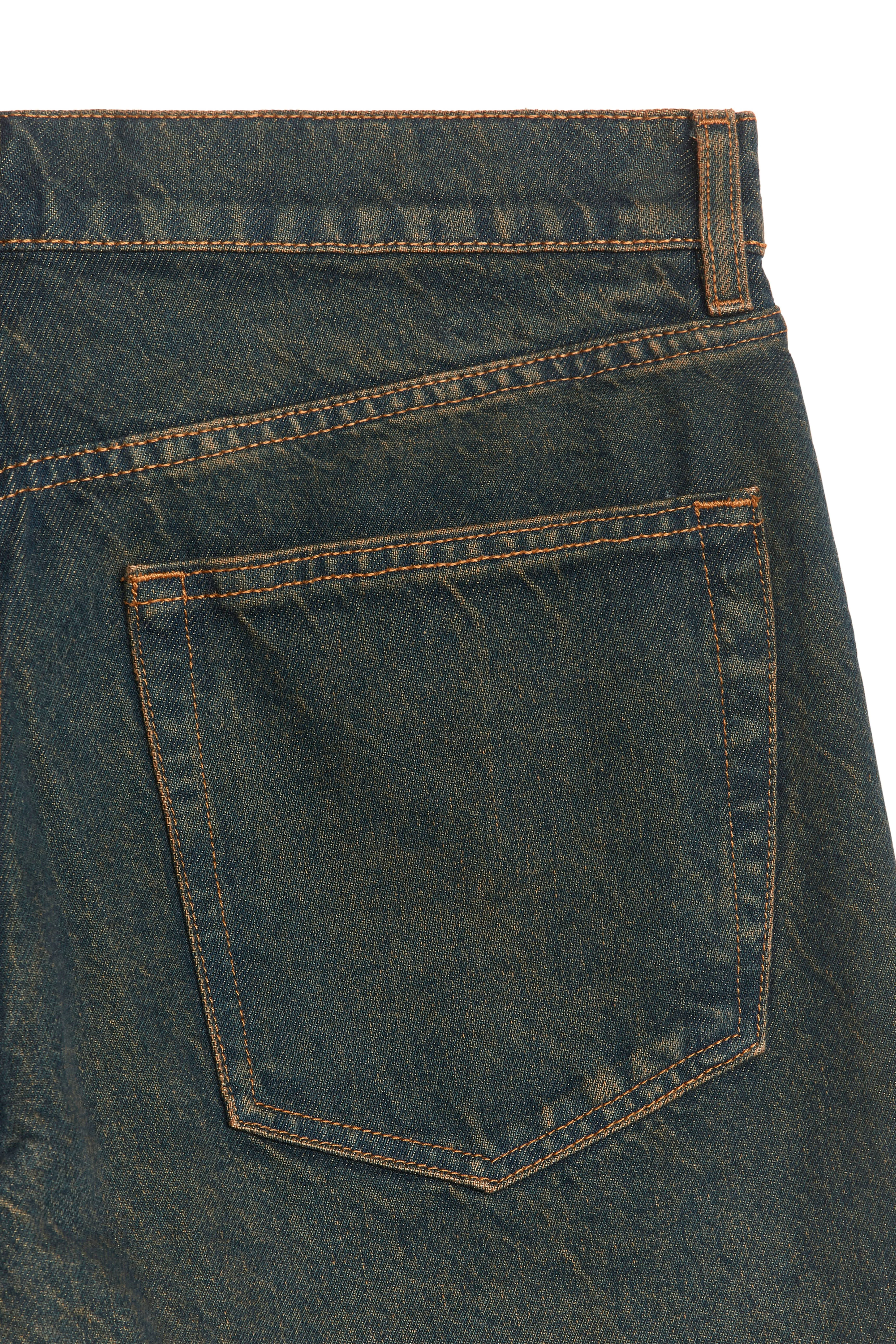 LARK Loose Jeans - Regular waist - Long - Dark Blue - Ladies | H&M GB