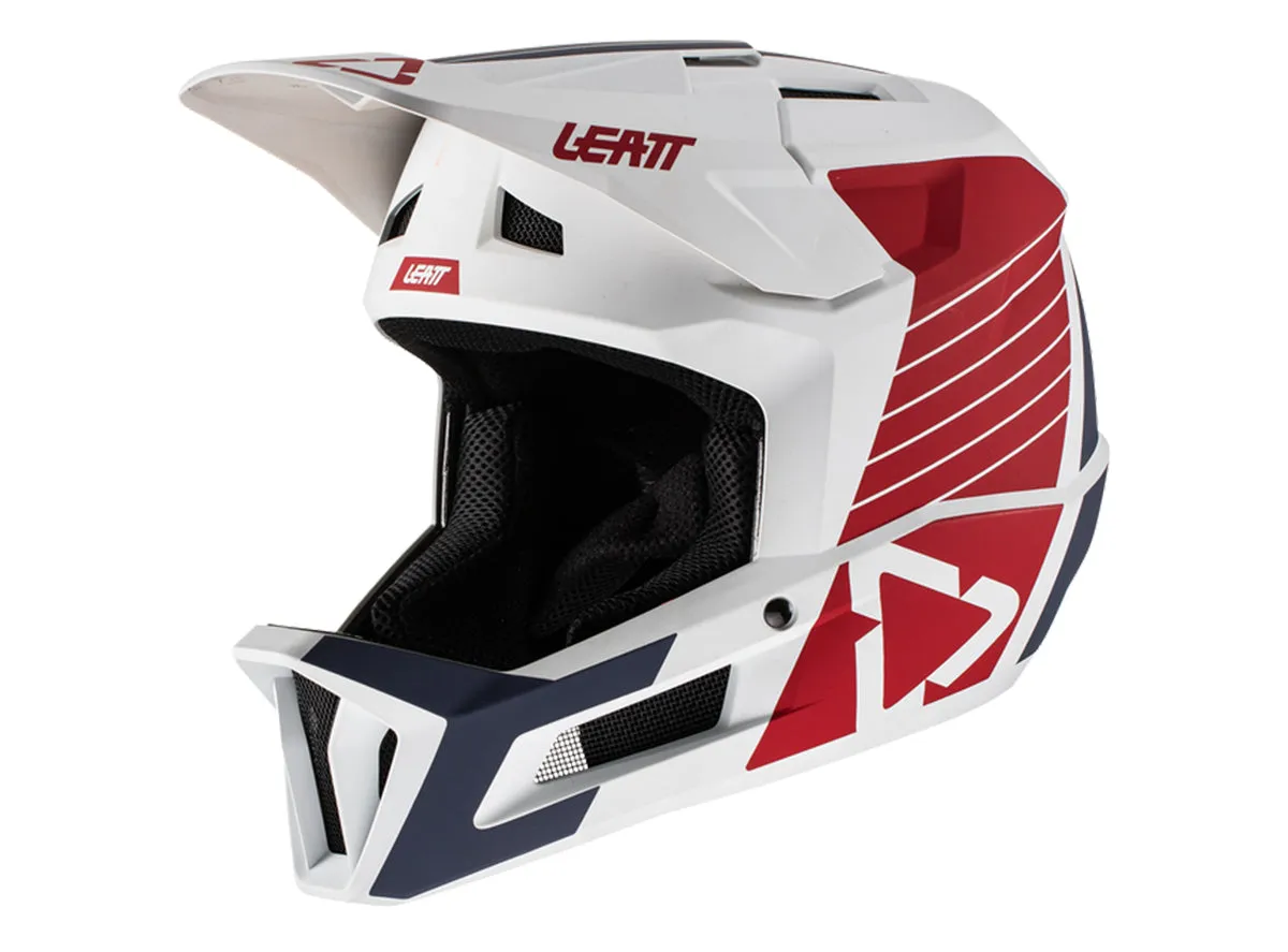 Leatt MTB 1.0 DH Full Face Helmet - Onyx - 2022