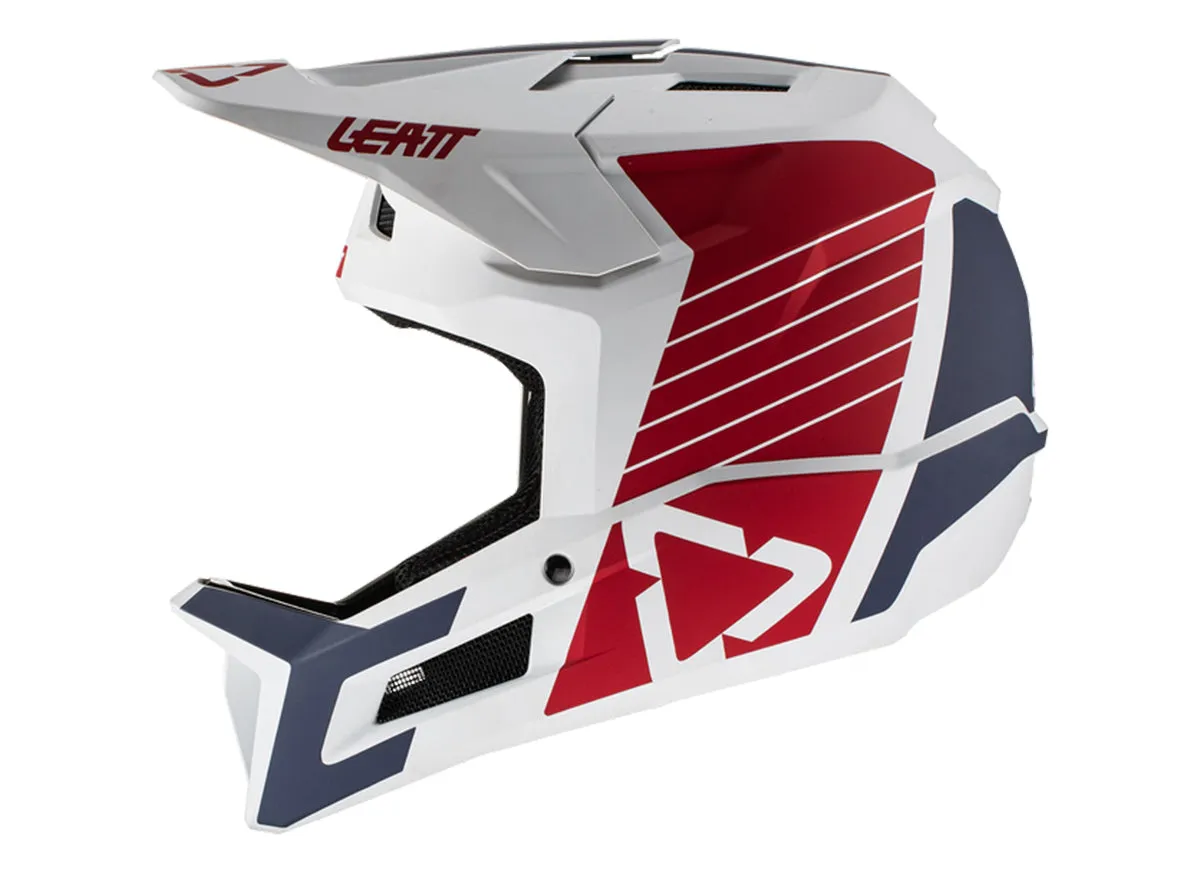 Leatt MTB 1.0 DH Full Face Helmet - Onyx - 2022