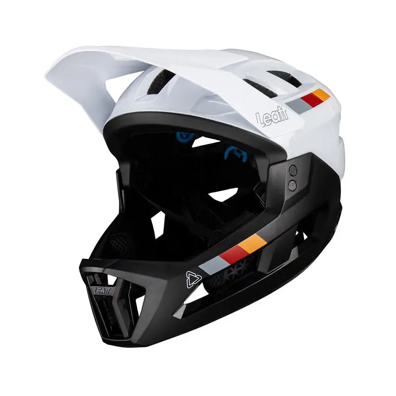 Leatt MTB Enduro 2.0 Full Face Helmet - White - 2023