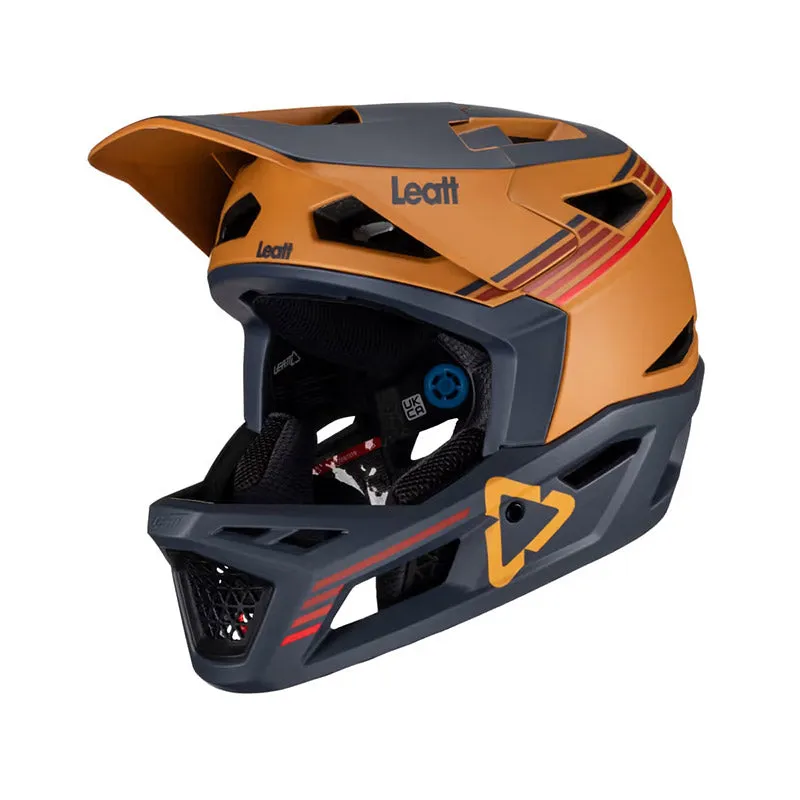 Leatt MTB Gravity 4.0 Full Face Helmet - Suede - 2023