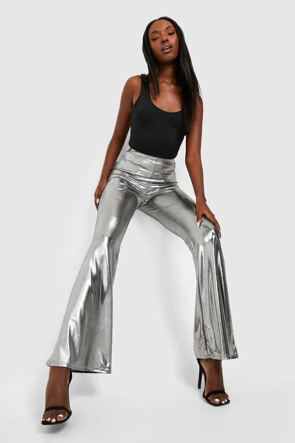 Liquid Satin Wide Leg Pants