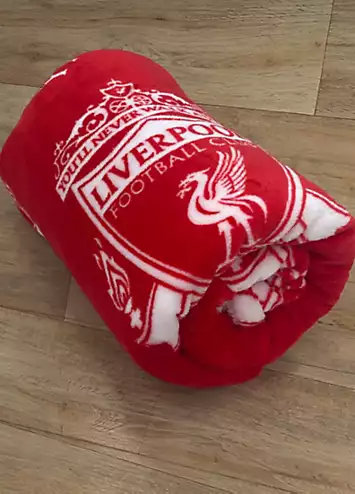 Liverpool FC YNWA Sherpa Back Fleece Blanket | Kaleidoscope