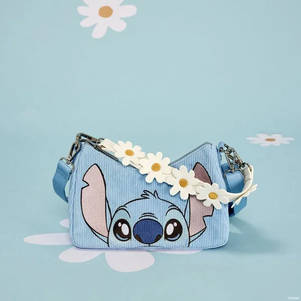 Loungefly x Disney Lilo and Stitch Springtime Daisy Handle Crossbody Bag