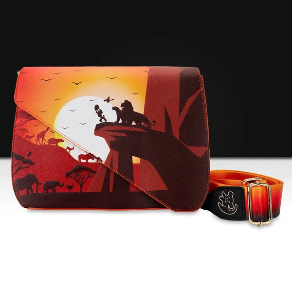 Loungefly x Disney Lion King 30th Anniversary Pride Rock Crossbody Bag