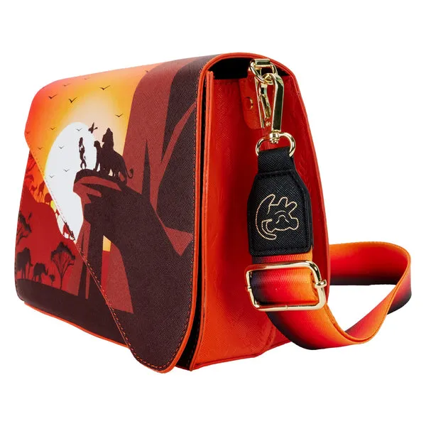 Loungefly x Disney Lion King 30th Anniversary Pride Rock Crossbody Bag