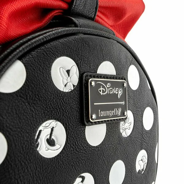 Loungefly x Disney Minnie Mouse Big Red Bow Crossbody Bag