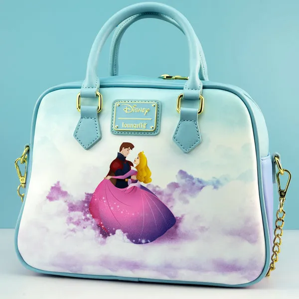 Loungefly x Disney Sleeping Beauty Aurora's Castle Crossbody Bag