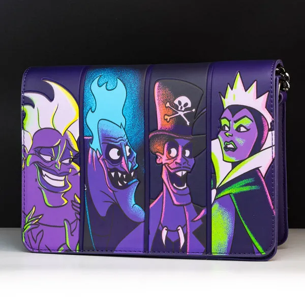 Loungefly x Disney Villains in the Dark Crossbody Bag