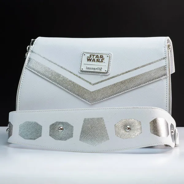 Loungefly x Star Wars Princess Leia White Cosplay Chain Strap Crossbody Bag