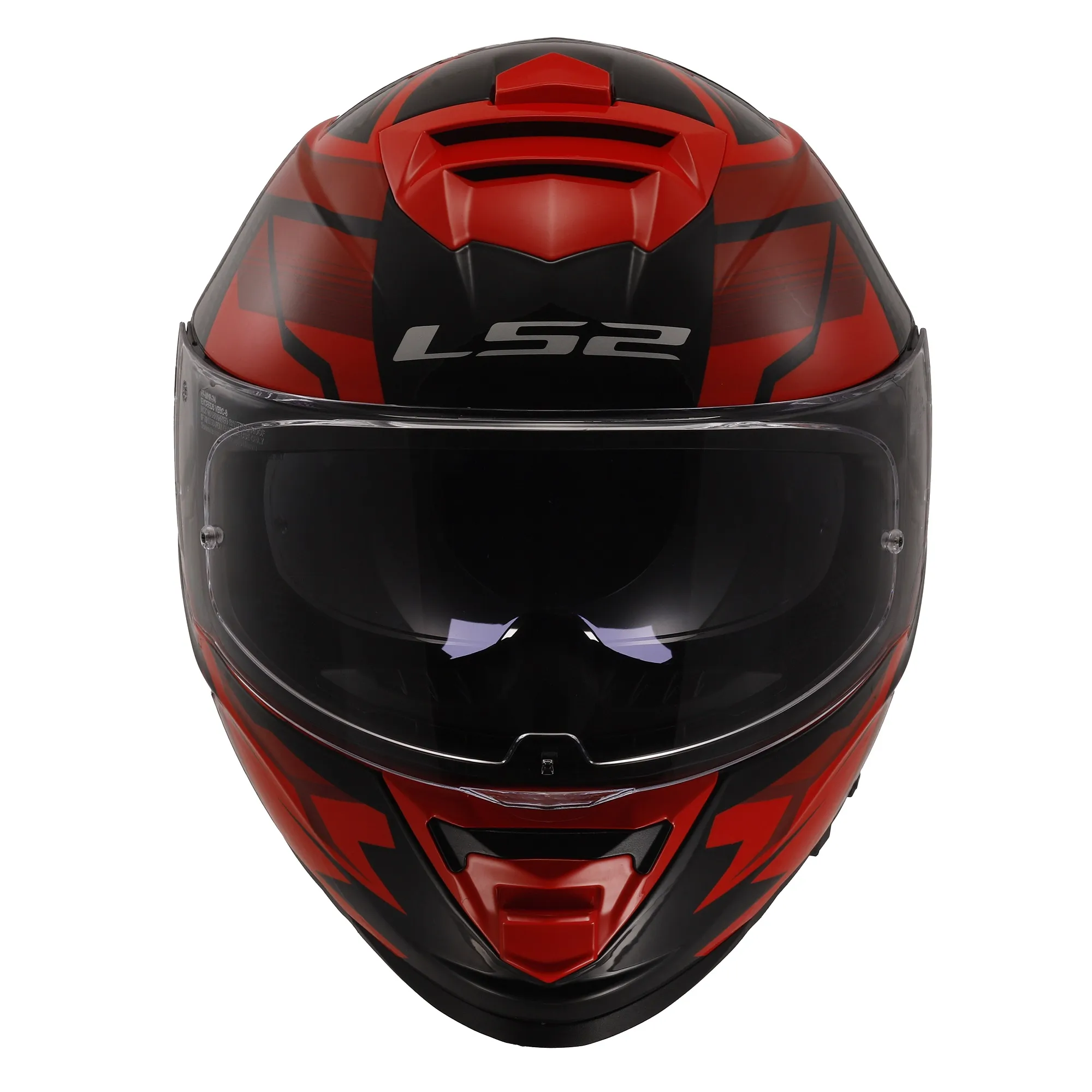 LS2 FF800 Storm II Tracker Helmet - Black/Red