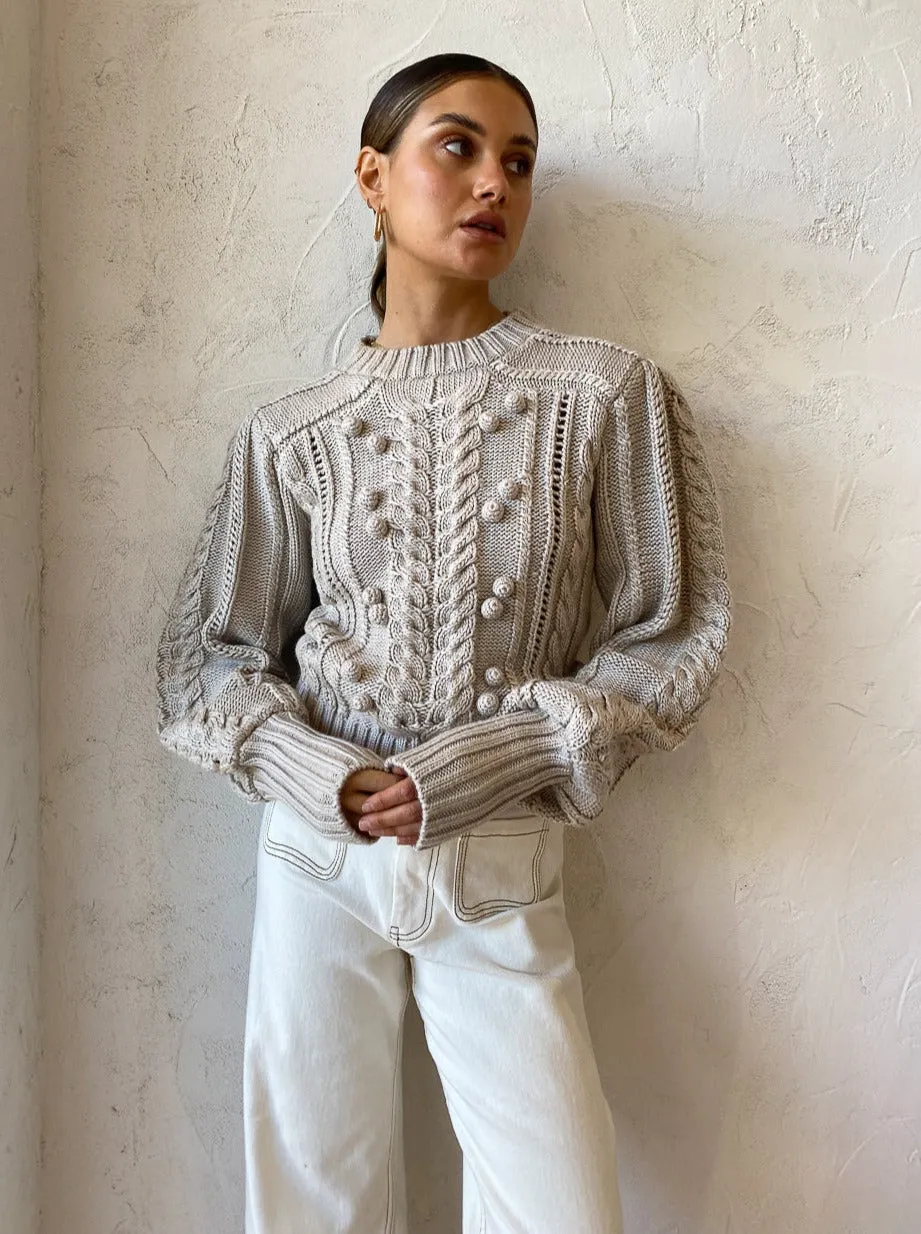 Magali Pascal Lea Sweater in Ecru