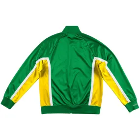 M&N Championship Game Seattle Supersonics Track Jacket ''Green''