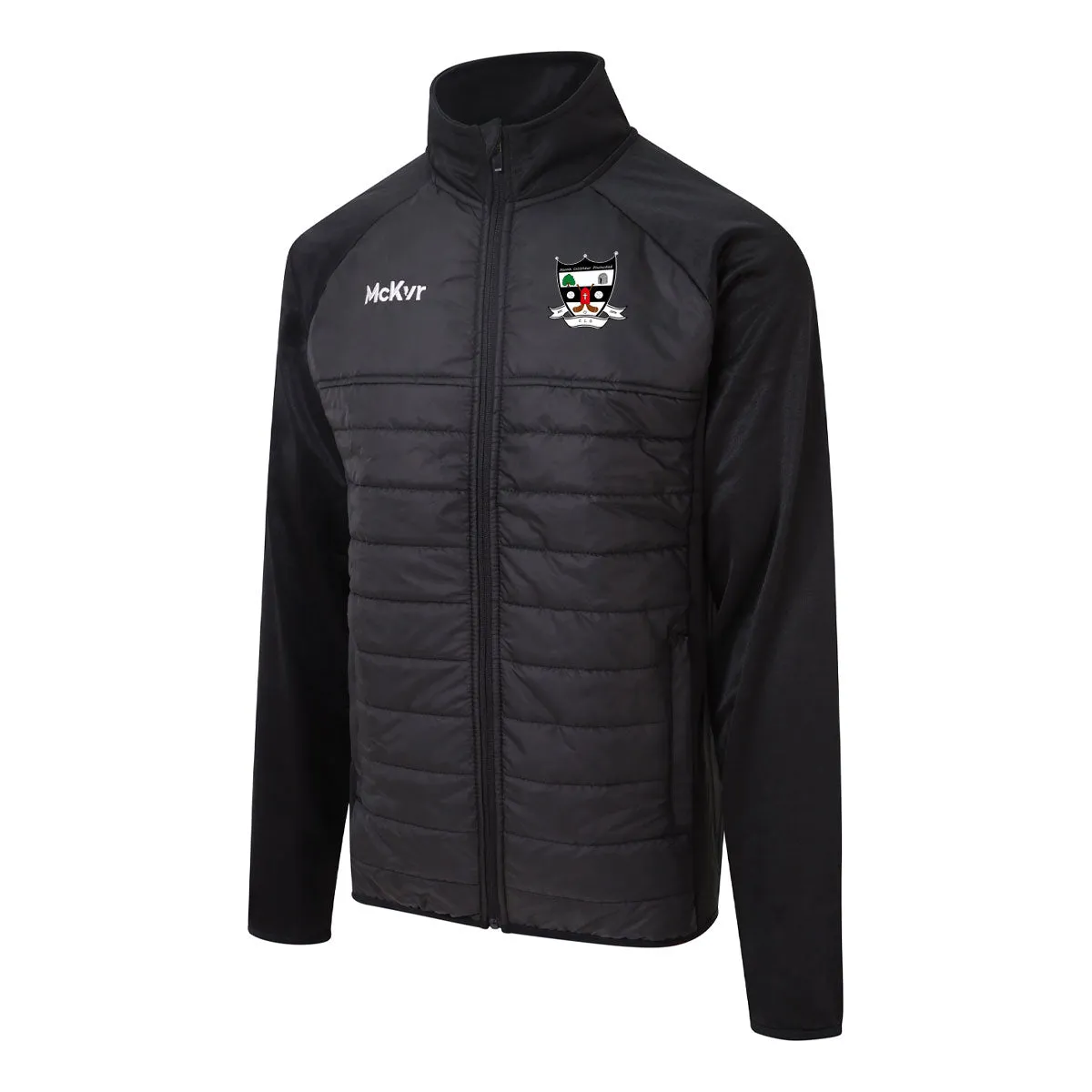 Mc Keever St Oliver Plunketts Cork GAA Core 22 Hybrid Jacket - Adult - Black