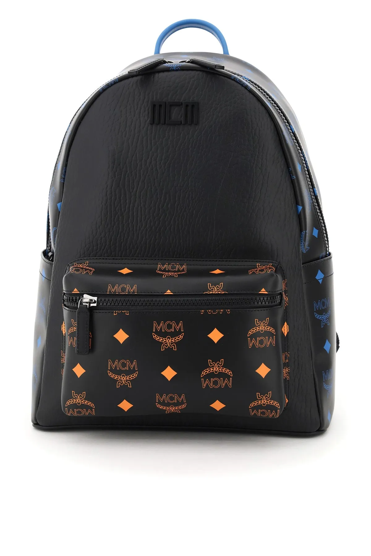 MCM Stark Logo Print Backpack