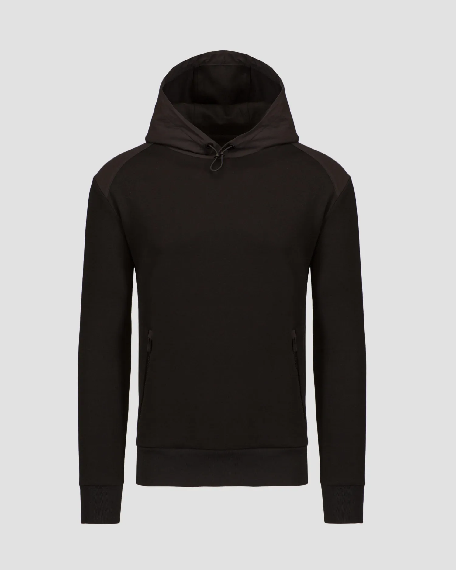 Men's black hoodie Hugo Boss P-Seeger 50506883-1