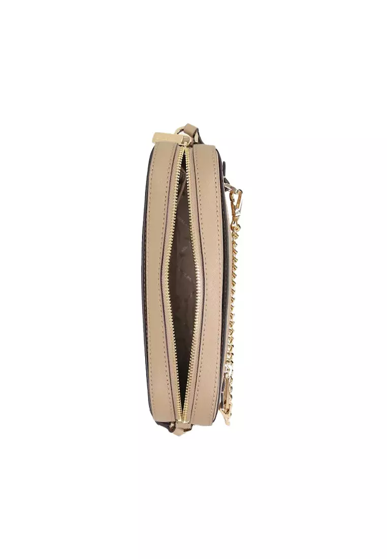 MICHAEL KORS Michael Kors Jet Set Item Crossbody Bag EW Zip Chain In Camel 35S1GTTC7L