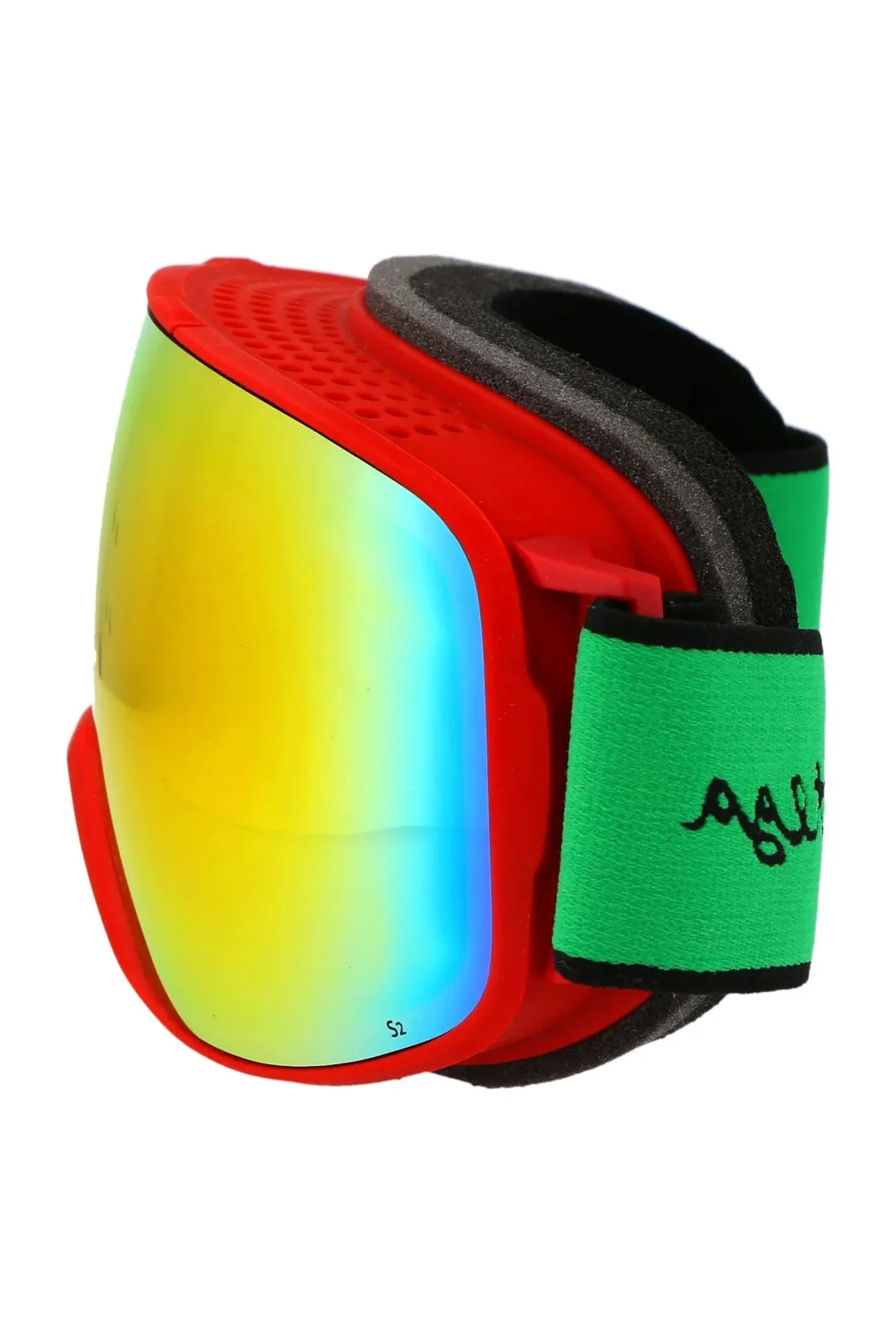 Mirror-Lens Shield Ski Goggles