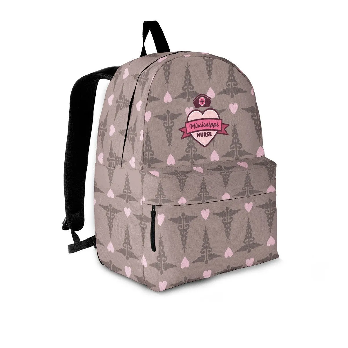 Mississippi Nurse Backpack Rosy Brown