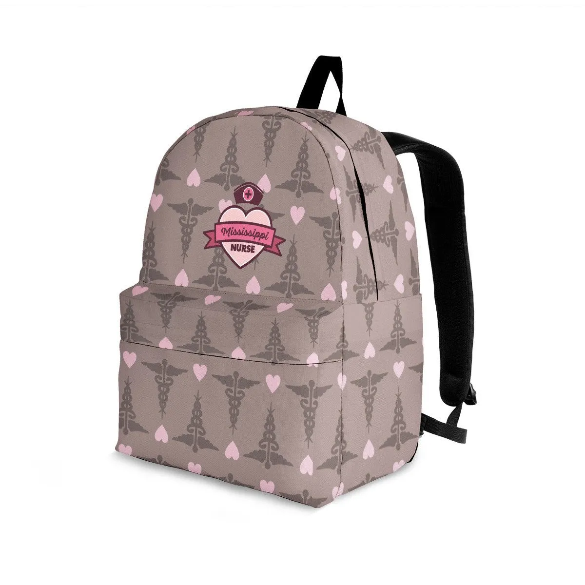 Mississippi Nurse Backpack Rosy Brown