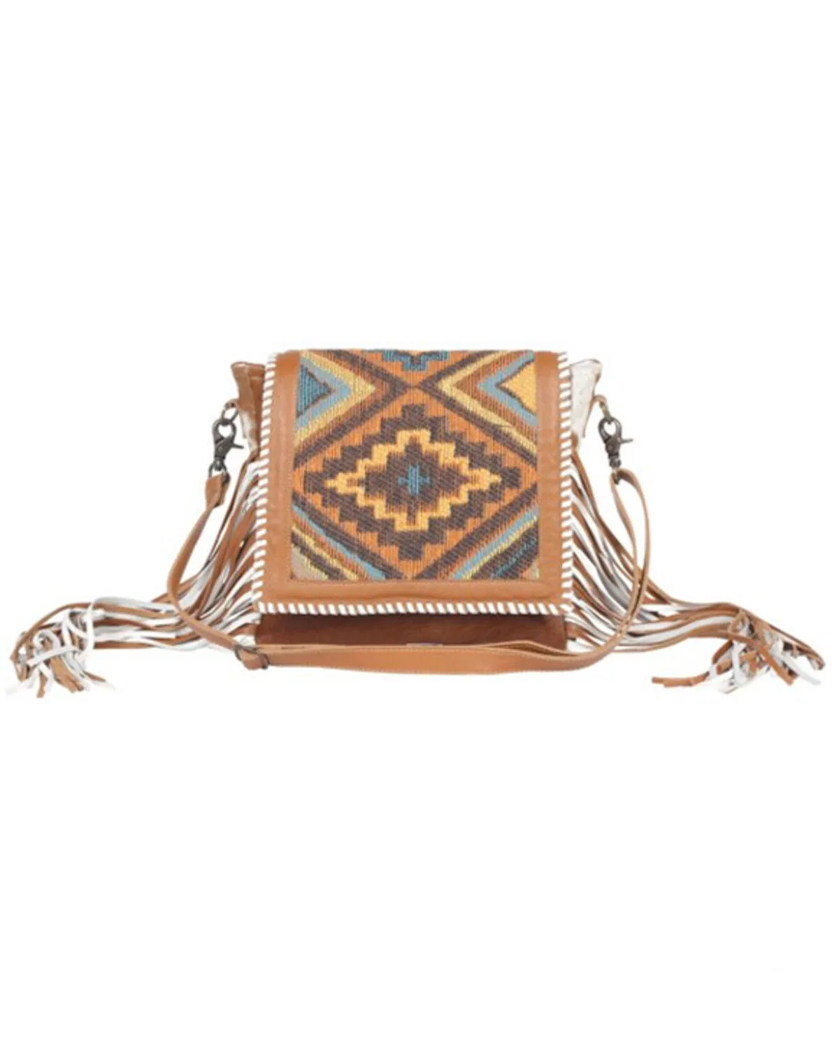 Myra Bag Women's Boho Chic Style Hair-On Hide Crossbody Bag